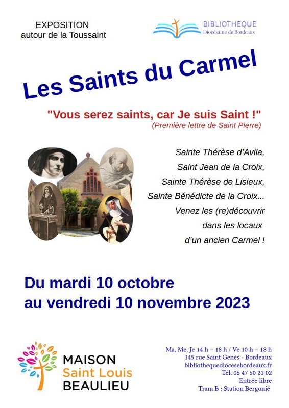 Exposition Les Saints du Carmel